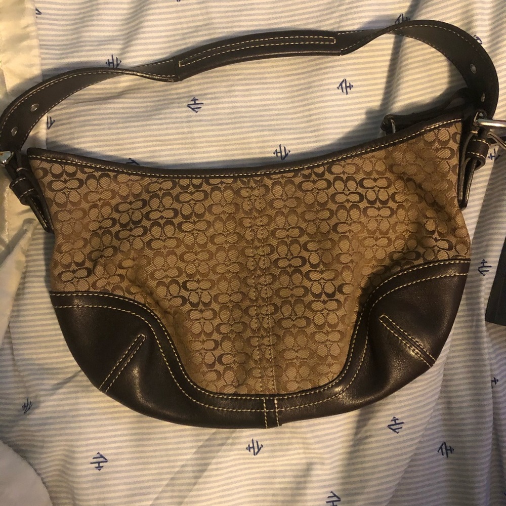 Woman coach belt bag